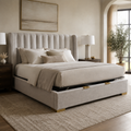 Verona Grand Wingback Bed