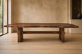 Noir Marquina Brass Dining Table