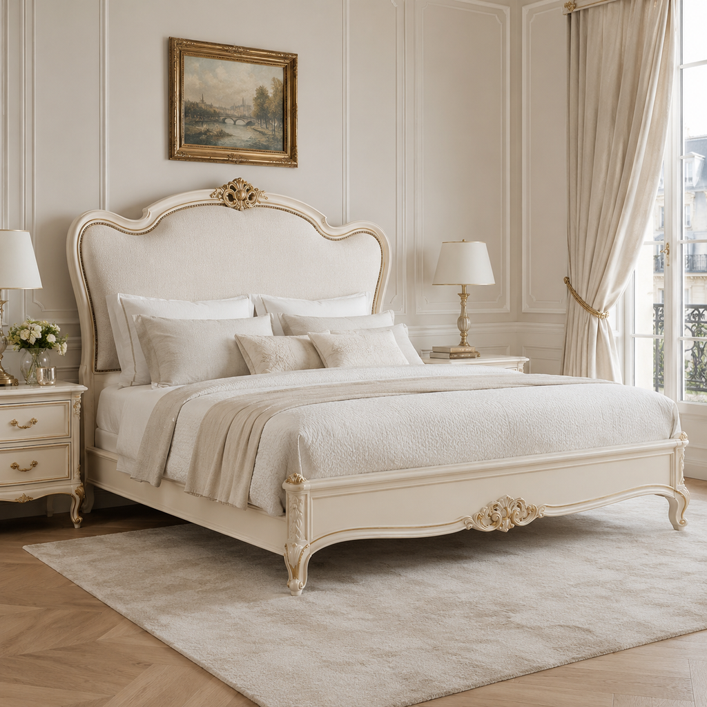 Milano Sculptural Wave Bed