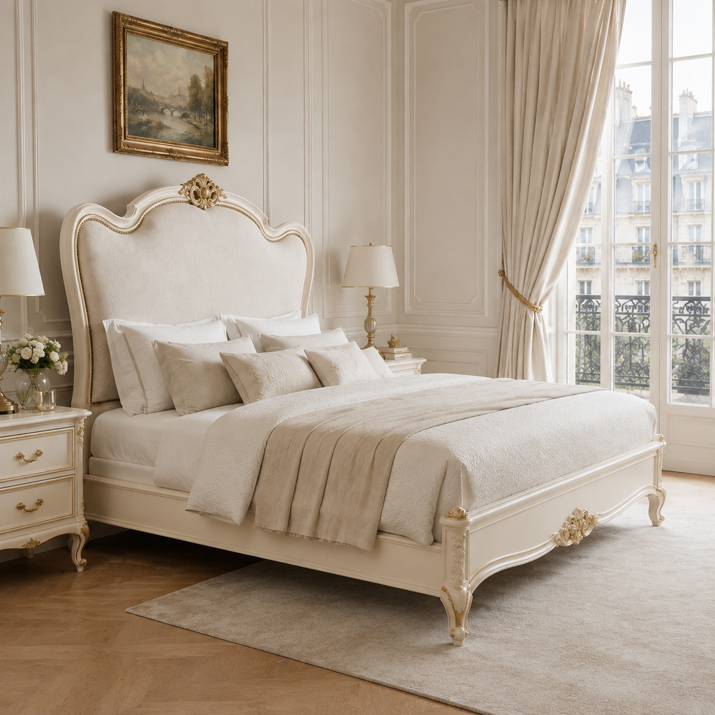 Milano Sculptural Wave Bed