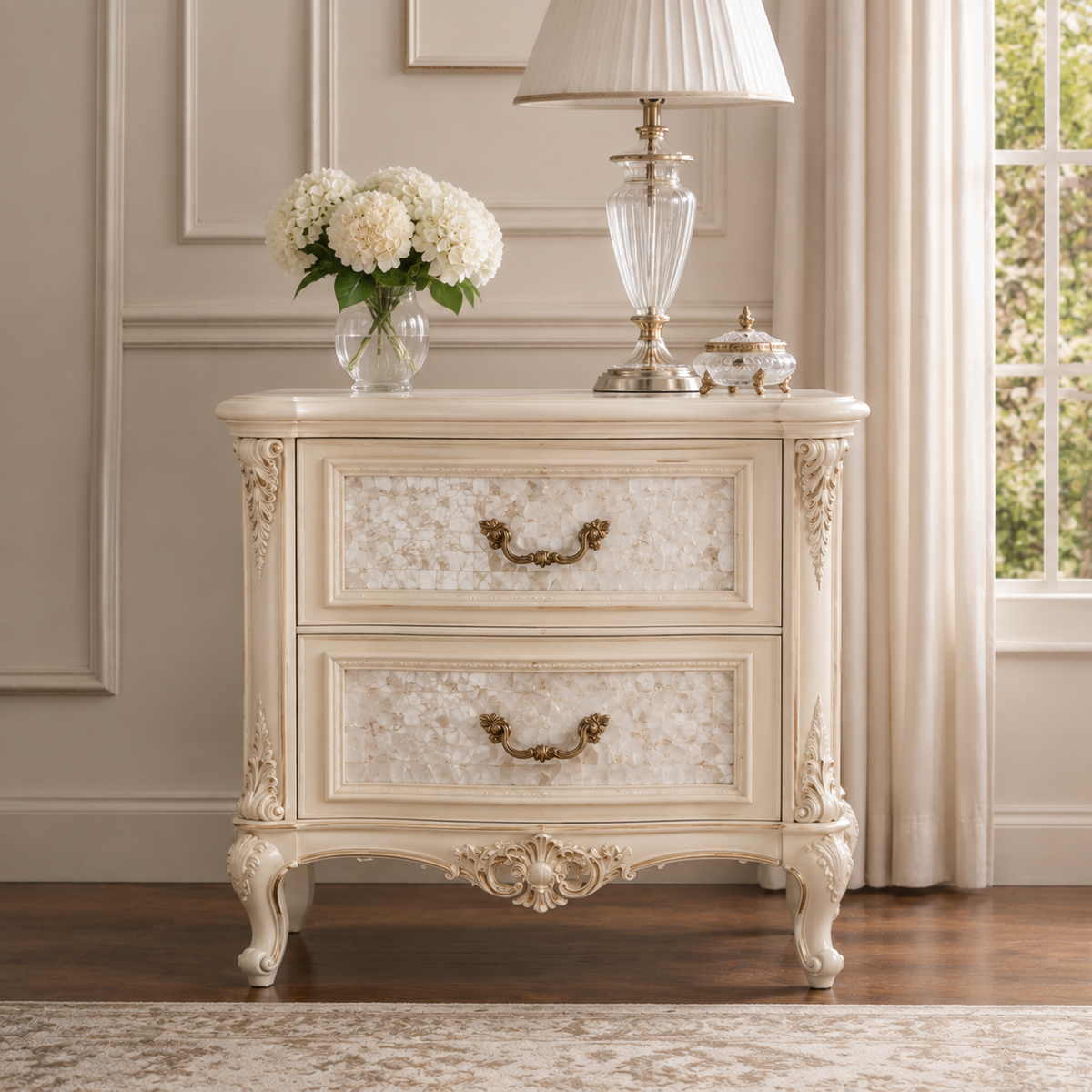 Kyoto Floating Oak Nightstand